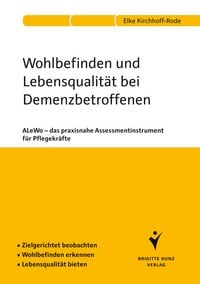 Produktbild: Wohlbefinden und Lebensqualit&auml;t bei Demenzbetroffenen