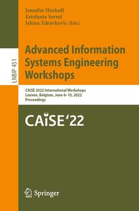 Produktbild: Advanced Information Systems Engineering Workshops