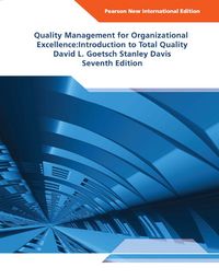 Produktbild: Quality Management for Organizational Excellence: Introduction to Total Quality