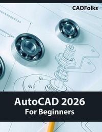 Produktbild: AutoCAD 2026 For Beginners (COLORED)