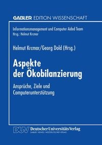 Produktbild: Aspekte der &Ouml;kobilanzierung
