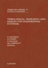 Produktbild: Tribological Research and Design for Engineering Systems