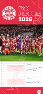 Produktbild FC Bayern München Fanplaner 2027