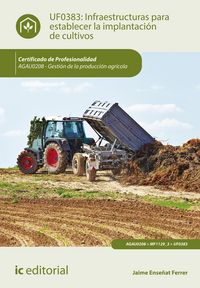 Produktbild: Infraestructuras para establecer la implantaci&oacute;n de cultivos. AGAU0208
