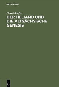 Produktbild: Der Heliand und die alts&auml;chsische Genesis