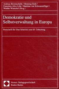 Produktbild: Demokratie und Selbstverwaltung in Europa