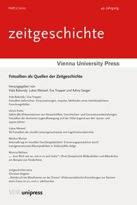 Produktbild: Fotoalben als Quellen der Zeitgeschichte