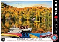 Bild vom Artikel Eurographics 6000-5427 - Ferienhaus am See, Quebec, Puzzle, 1.000 Teile vom Autor 