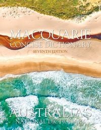 Produktbild: Macquarie Concise Dictionary