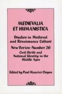 Produktbild: Medievalia et Humanistica, No. 26