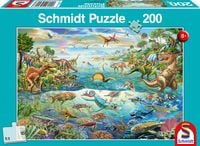 Produktbild: Entdecke die Dinosaurier, 200 Teile - Kinderpuzzle