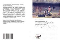 Produktbild: Le programme de d&eacute;veloppement agricole de l'Union Africaine