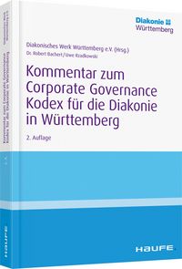 Produktbild: Kommentar zum Corporate Governance Kodex f&uuml;r die Diakonie in W&uuml;rttemberg