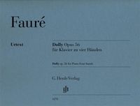 Bild vom Artikel Fauré, Gabriel - Dolly op. 56, für Klavier zu vier Händen vom Autor Gabriel Fauré