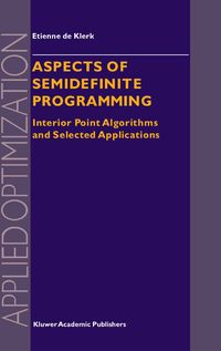 Produktbild: Aspects of Semidefinite Programming