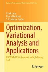 Produktbild: Optimization, Variational Analysis and Applications