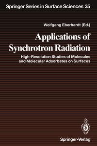 Produktbild: Applications of Synchrotron Radiation