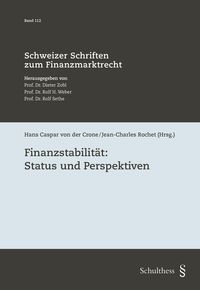 Produktbild: Finanzstabilit&auml;t: Status und Perspektiven