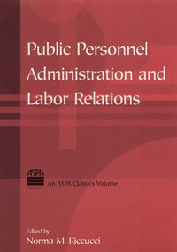 Produktbild: Public Personnel Administration and Labor Relations
