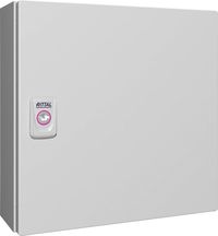 Produktbild: Rittal KX 1555.000 Installations-Geh&auml;use, Wand-Geh&auml;use 300 x 300 x 120 Stahlblech Lichtgrau (RAL 7035) 1 St.