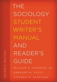 Produktbild: Sociology Student Writer's Manual and Reader's Guide