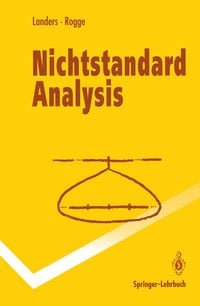 Produktbild: Nichtstandard Analysis