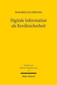 Produktbild: Digitale Information als Kreditsicherheit