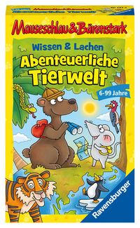 Ravensburger 22466 - Max Mäuseschreck- Kompaktes Katz & Maus Spiel für  Kinder ab 4 Jahren, Würfel- und Sammelspiel für 2-4 Spieler