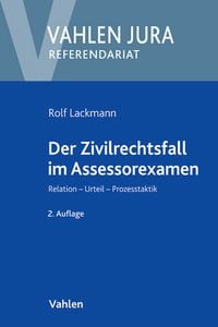 Produktbild: Der Zivilrechtsfall im Assessorexamen
