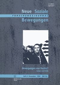 Produktbild: Forschungsjournal Neue Soziale Bewegungen