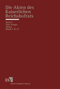 Produktbild: Die Akten des Kaiserlichen Reichshofrats (RHR)