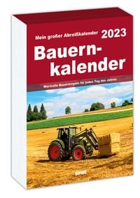 Abreißkalender Bauern 2023 - Abreißkalender Thalia
