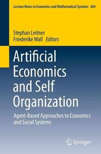 Produktbild: Artificial Economics and Self Organization