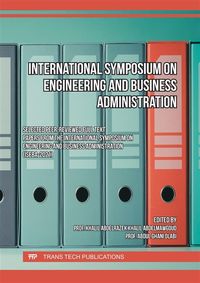 Produktbild: International Symposium on Engineering and Business Administration