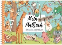 Produktbild: Mein extra gro&szlig;es Malbuch