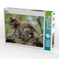 Produktbild: CALVENDO Puzzle Makake | 1000 Teile Lege-Gr&ouml;&szlig;e 64x48cm Foto-Puzzle f&uuml;r gl&uuml;ckliche Stunden