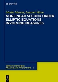 Produktbild: Nonlinear Second Order Elliptic Equations Involving Measures