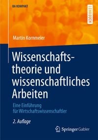 Produktbild: Wissenschaftstheorie und wissenschaftliches Arbeiten