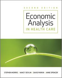 Produktbild: Economic Analysis in Healthcare