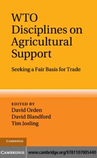 Produktbild: WTO Disciplines on Agricultural Support