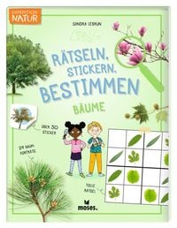 Produktbild: Expedition Natur R&auml;tseln, Stickern, Bestimmen - B&auml;ume