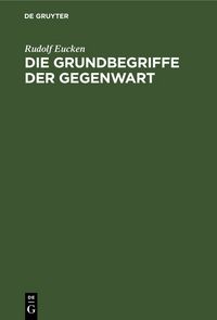 Produktbild: Die Grundbegriffe der Gegenwart