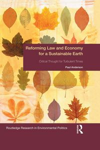 Produktbild: Reforming Law and Economy for a Sustainable Earth
