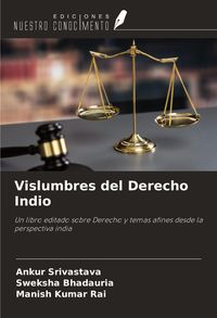 Produktbild: Vislumbres del Derecho Indio
