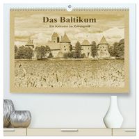Produktbild: Das Baltikum - Ein Kalender im Zeitungsstil (hochwertiger Premium Wandkalender 2026 DIN A2 quer), Kunstdruck in Hochglanz