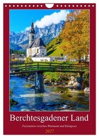 Produktbild: Berchtesgadener Land - Faszination zwischen Watzmann und K&ouml;nigssee (Wandkalender 2027 DIN A4 hoch), CALVENDO Monatskalender
