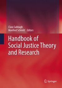 Produktbild: Handbook of Social Justice Theory and Research