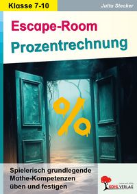 Produktbild: Escape-Room Mathematik / Band 1: Prozentrechnung