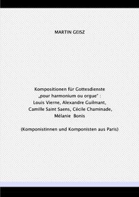 Produktbild: Kompositionen f&uuml;r Gottesdienste pour harmonium ou orgue : Louis Vierne, Alexandr