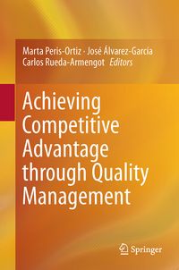 Produktbild: Achieving Competitive Advantage through Quality Management